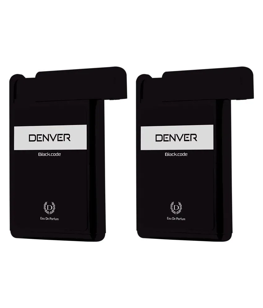 Denver black best sale code pocket perfume