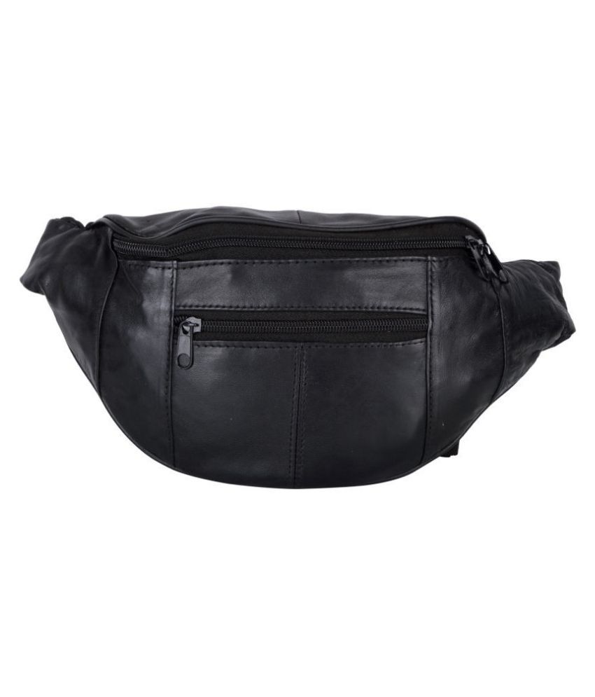     			Aspen Leather Black WAIST BAG