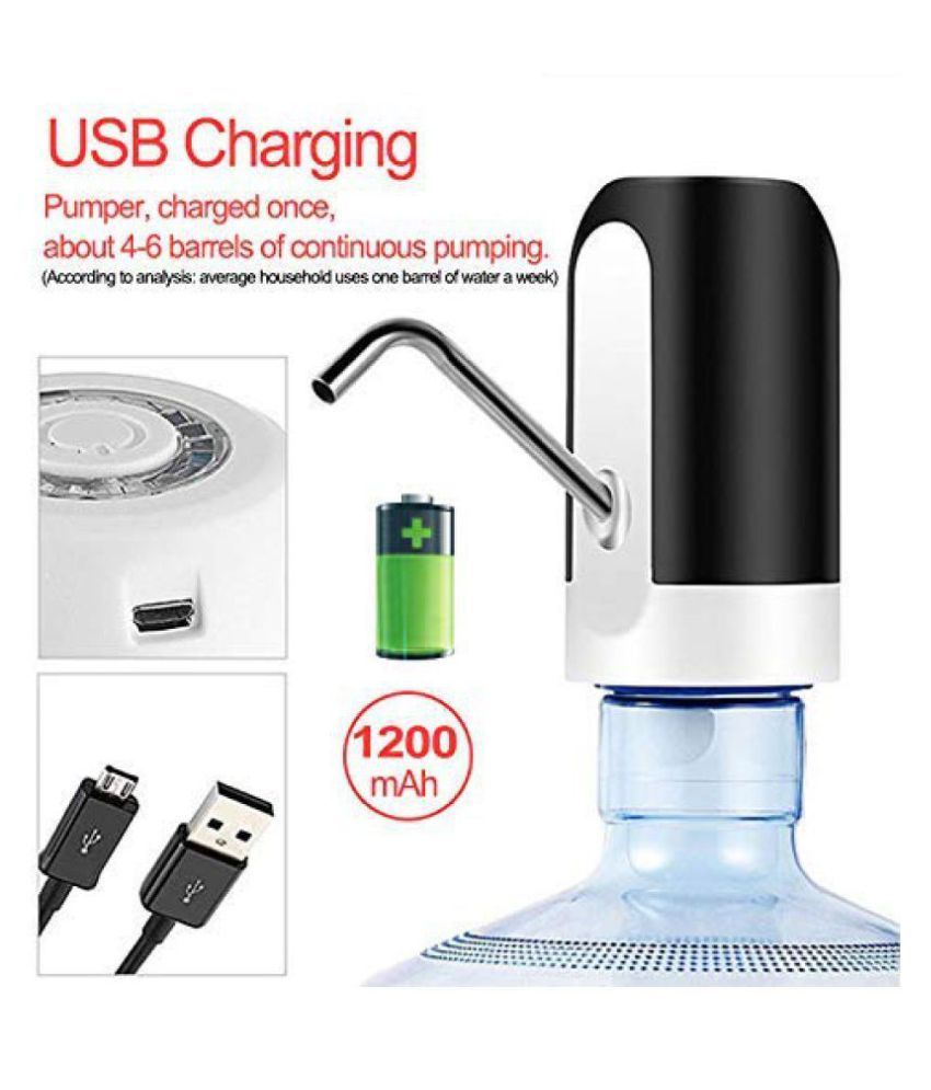 Automatic Wireless Water Can Dispenser Pump with Rechargeable Battery