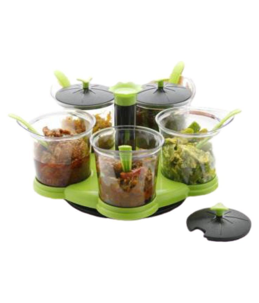 SA ENT Pickle Stand Polyproplene Pickle Container Set of 5 100 mL: Buy ...