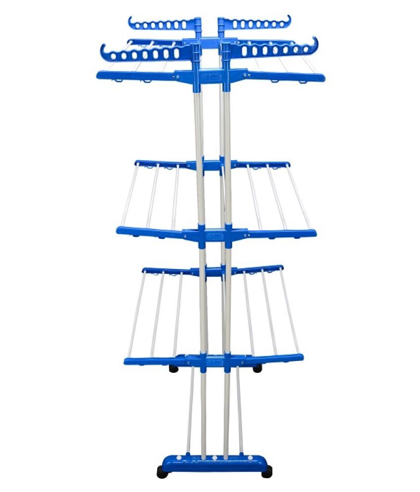     			TNC-DOUBLE POLL 3 TIER POWDER COATED CLOTH DRYING STAND