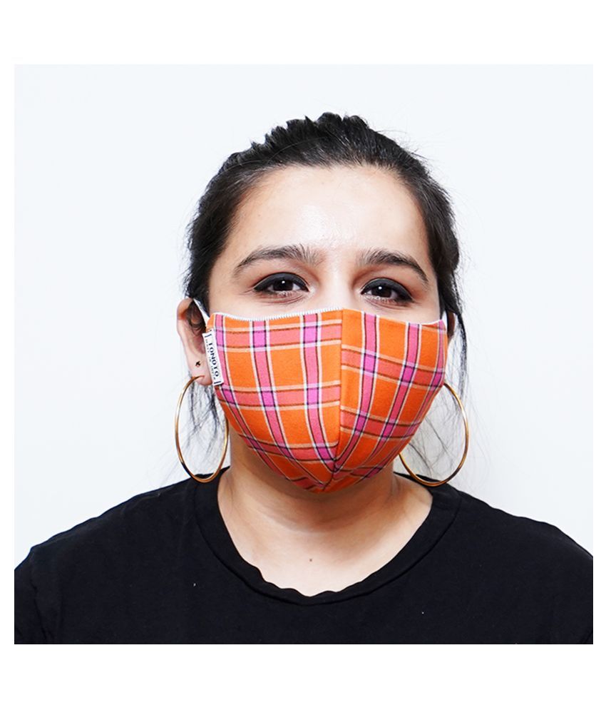 TONOTO Pack of 2 Reusable Cotton Cloth Mask Buy TONOTO Pack of 2