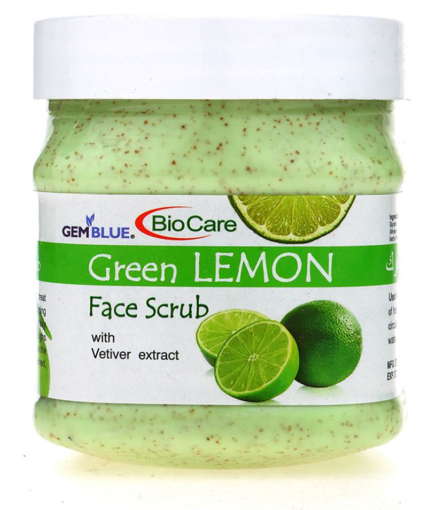     			gemblue biocare Green Lemon Facial Scrub 500 ml