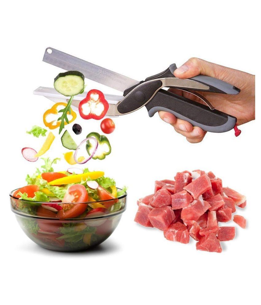 ASAJ Vegetable cutter Stainless Steel Vegetable Scissor Length of