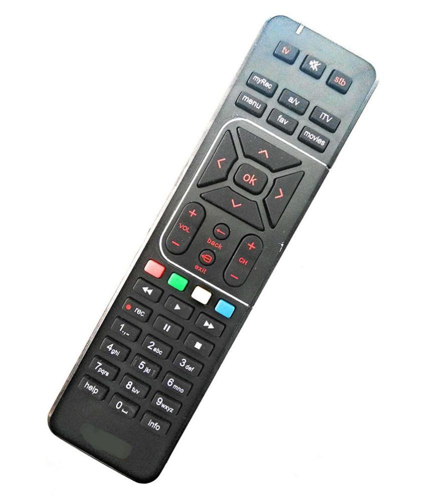 Buy Hybite Airtel remote DTH Remote Compatible with airtel set top box