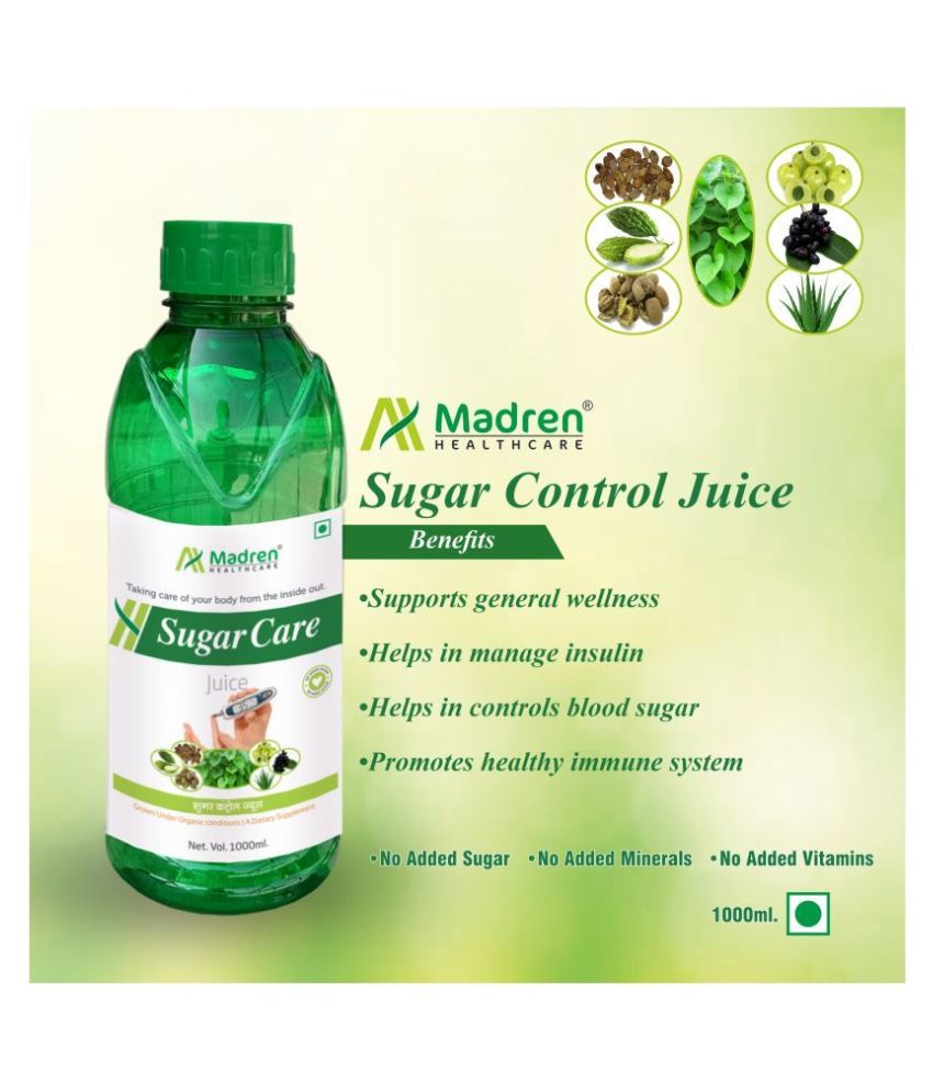 Madren Healthcare Sugar Care Juice Sugar Free Health Drink Liquid 2000