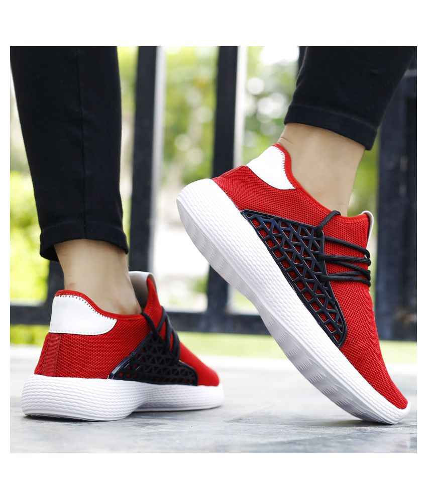 BXXY Red Running Shoes - Buy BXXY Red Running Shoes Online at Best ...