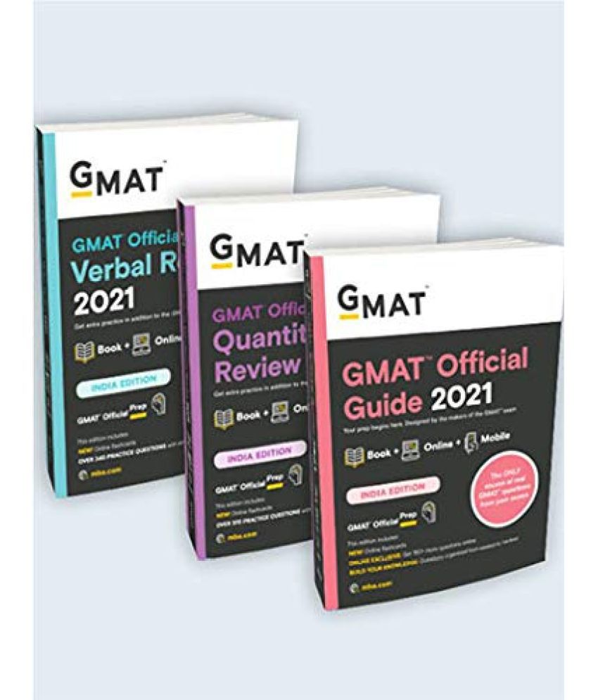 GMAT Official Guide 2021 Bundle Books + Online Question Bank Buy GMAT