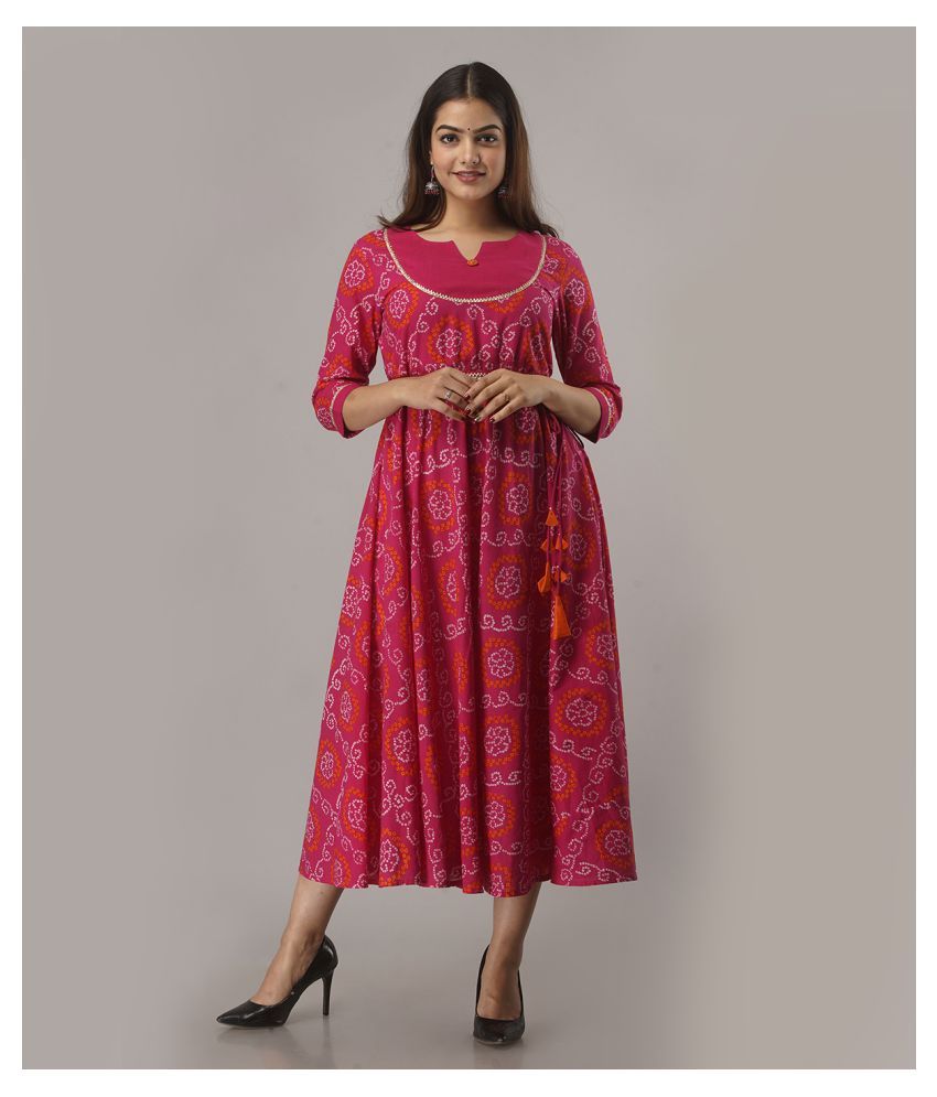 anarkali kurti for girls