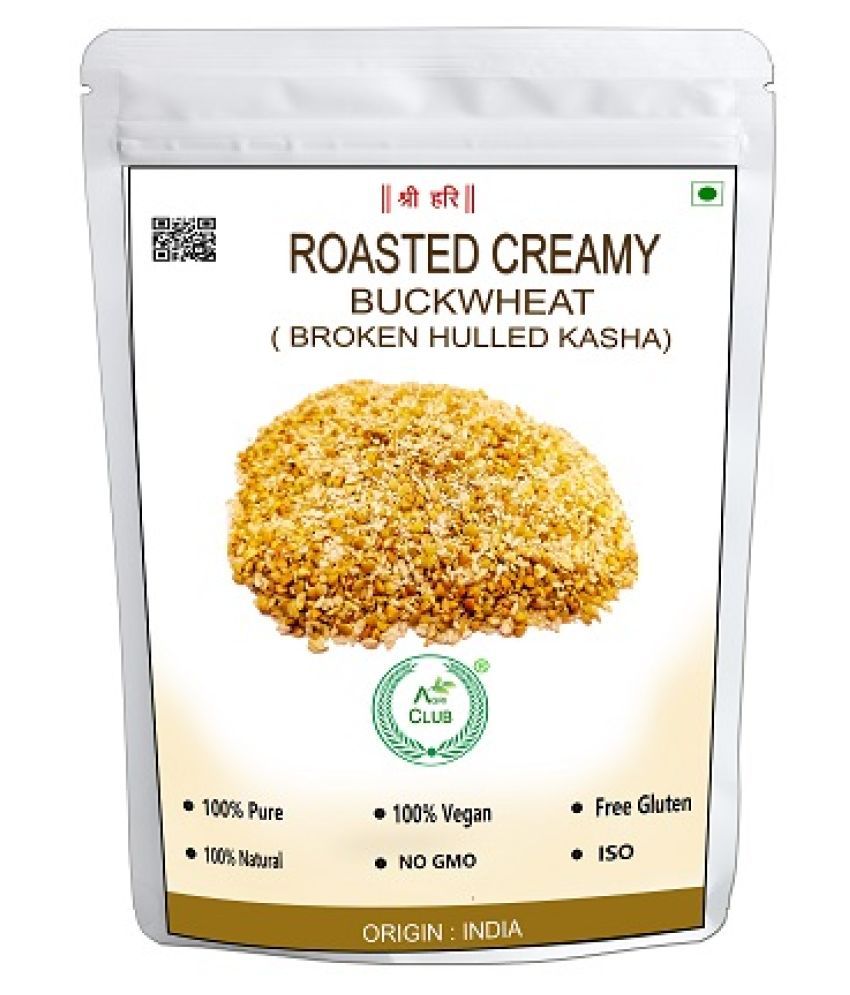     			AGRI CLUB roasted  creamy buckwheat kernels 500 gm