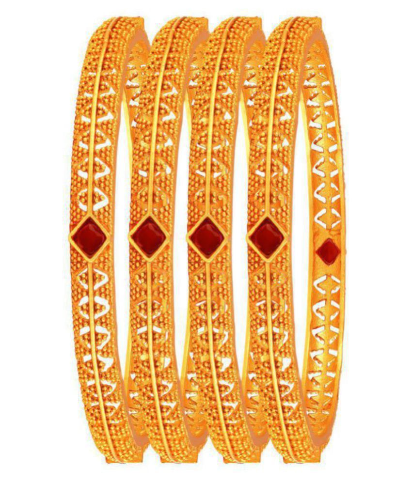 MFJ Fashion Jewellery Traditional Collection Matt Finish Gold Plated