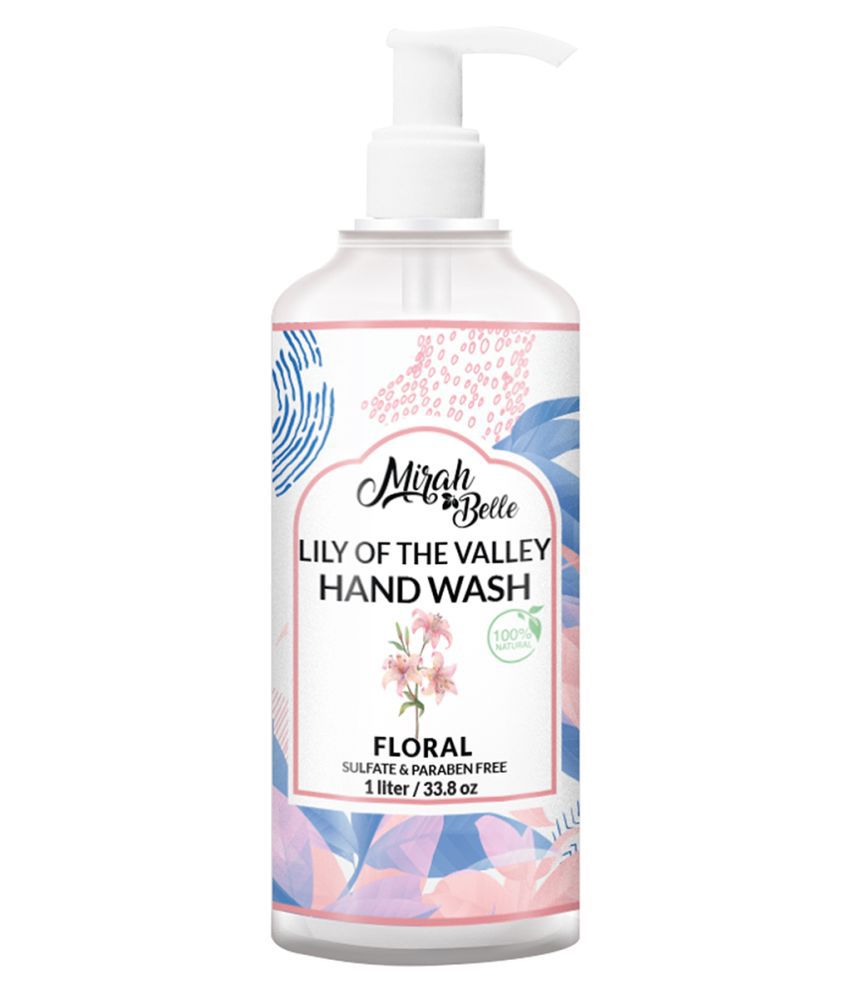     			Mirah Belle Lily Of The Valley Bulk Pack For Refill Sulfate Free Hand Wash 1000 mL Pack of 1