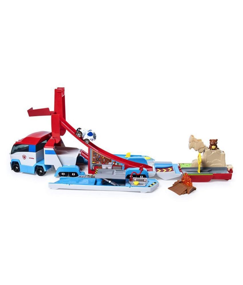 Paw Patrol Launch’N Haul Paw Patroller Transforming 2-in-1 Track Set ...