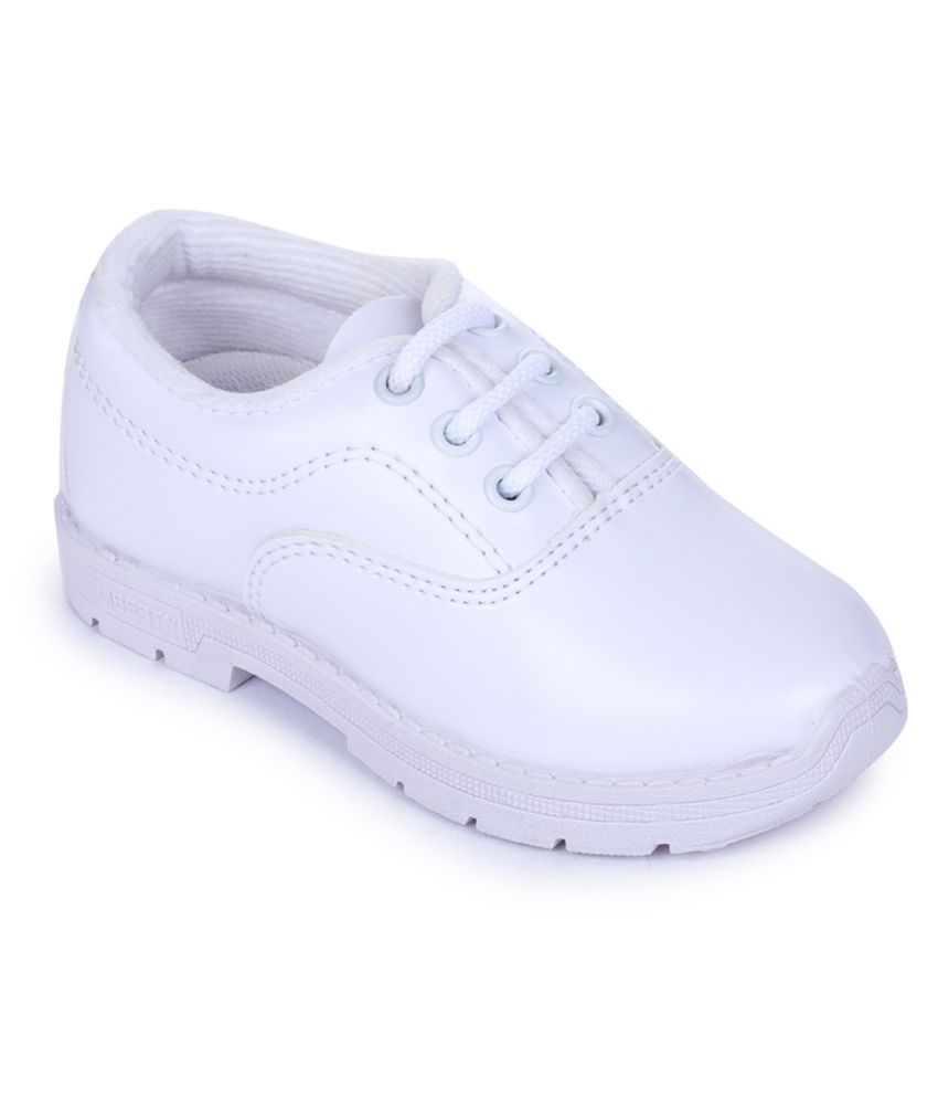     			Liberty Lifestyle White Casual Shoes