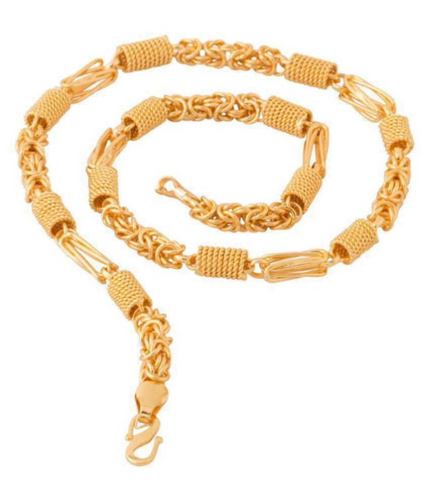     			MANTRA ORNA - Gold Plated Chain ( Pack of 1 )
