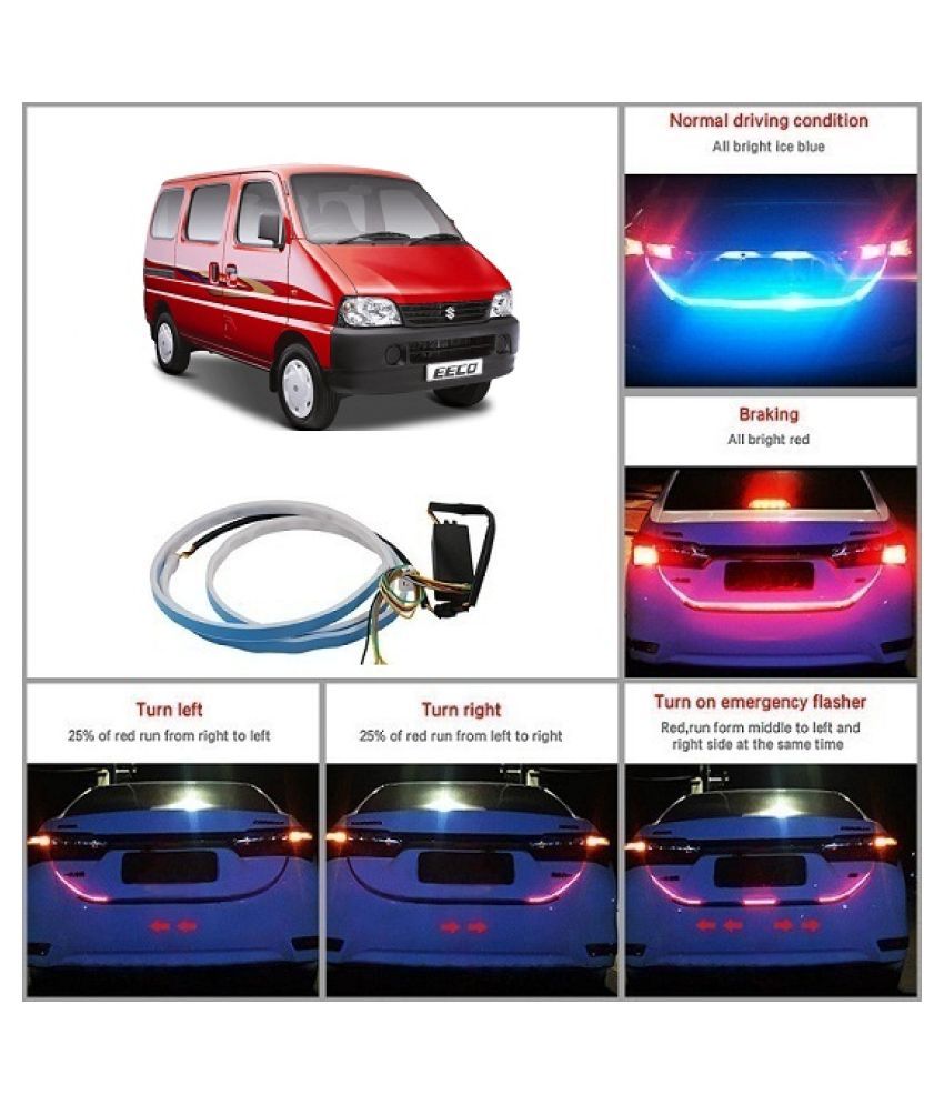 After Cars Maruti Suzuki Eeco Flow Led Strip Trunk/Dicky/Boot/Tail