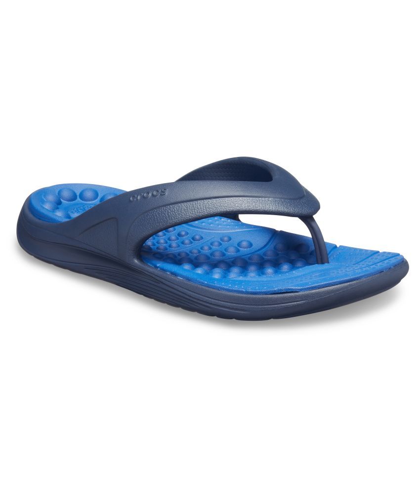 Crocs Navy Thong Flip Flop Price in India- Buy Crocs Navy Thong Flip ...