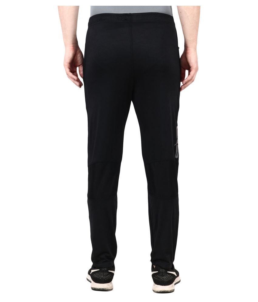 Deuce Sports Men Black Solid Regular fit Track Pants Buy Deuce Sports