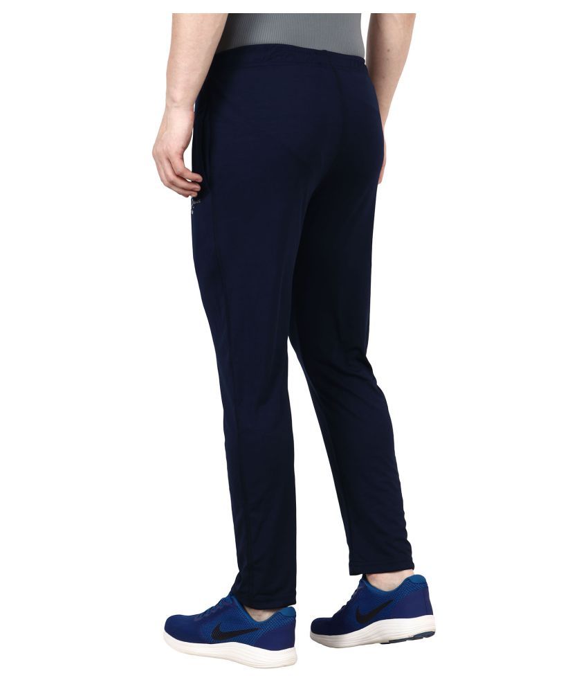 Deuce Sports Men Blue Solid Regular fit Track Pants Buy Deuce Sports