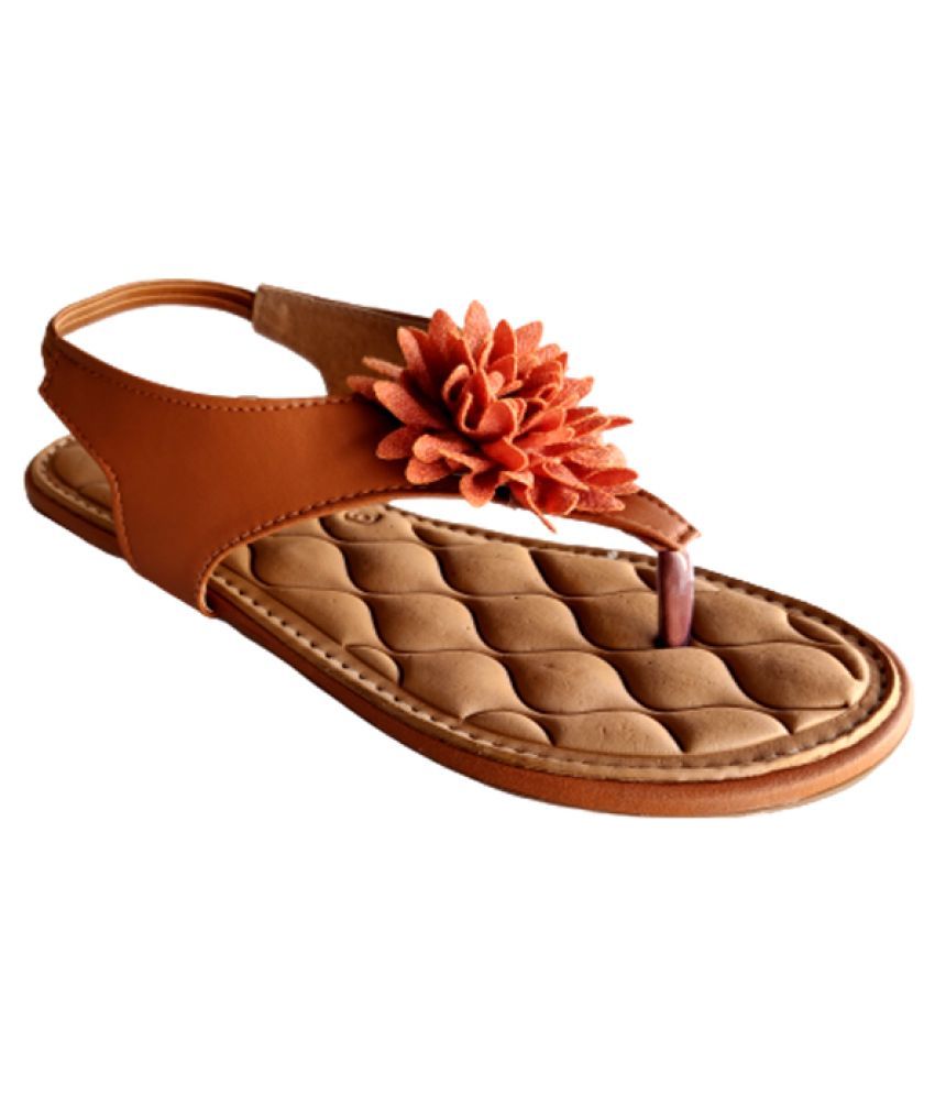 light tan flats