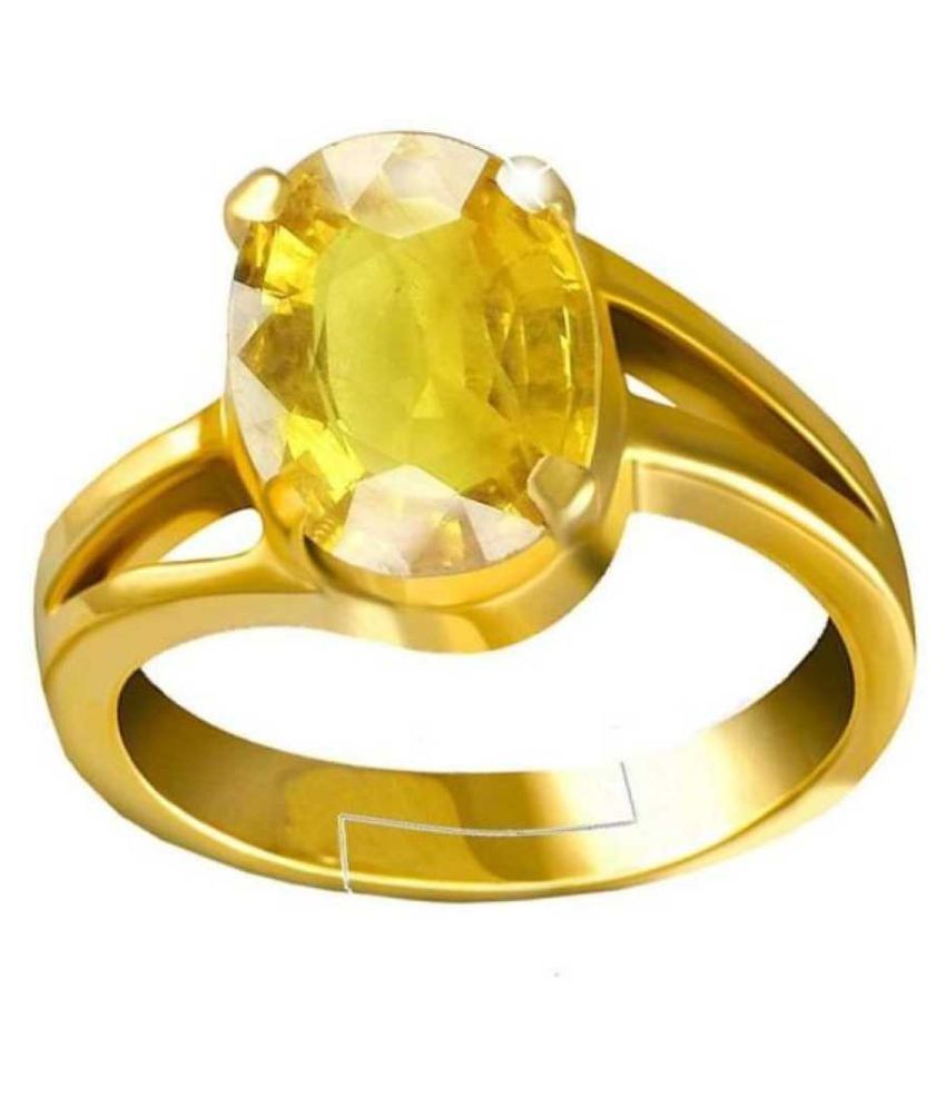 yellow sapphire ring for women yellow sapphire ring for women