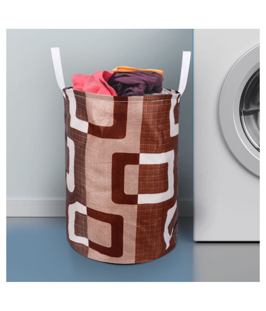     			E-Retailer Set of 1 20 L+ Laundry Bags Brown