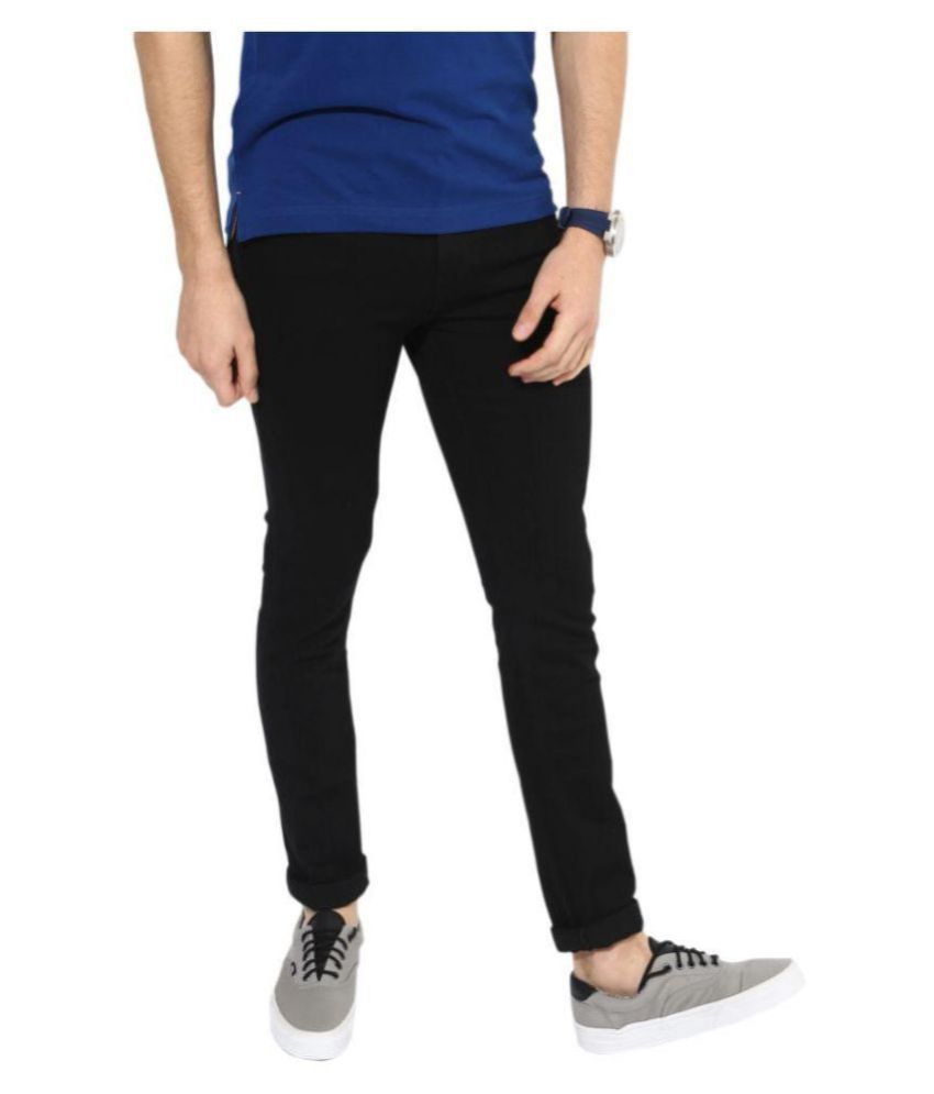     			Lawson - Black Cotton Blend Skinny Fit Men's Jeans ( Pack of 1 )