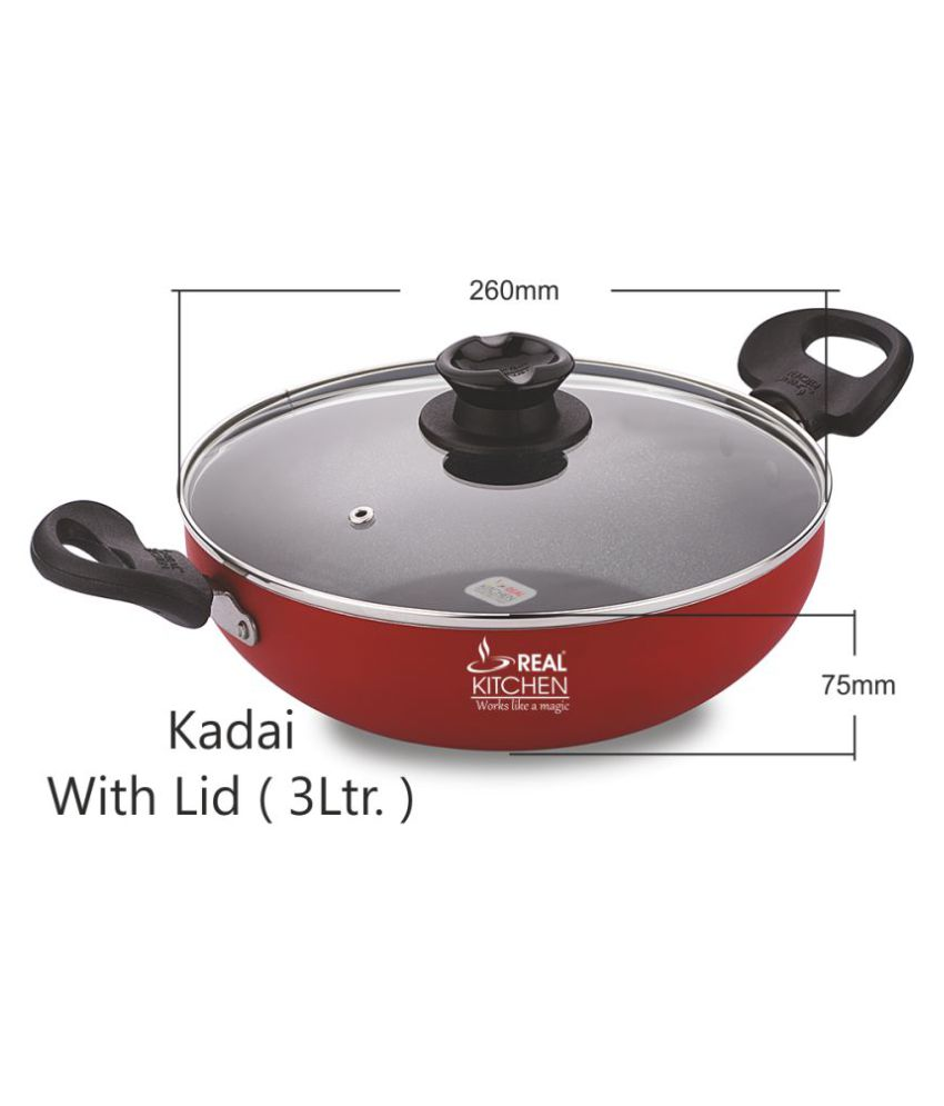 real kitchen non stick cookware