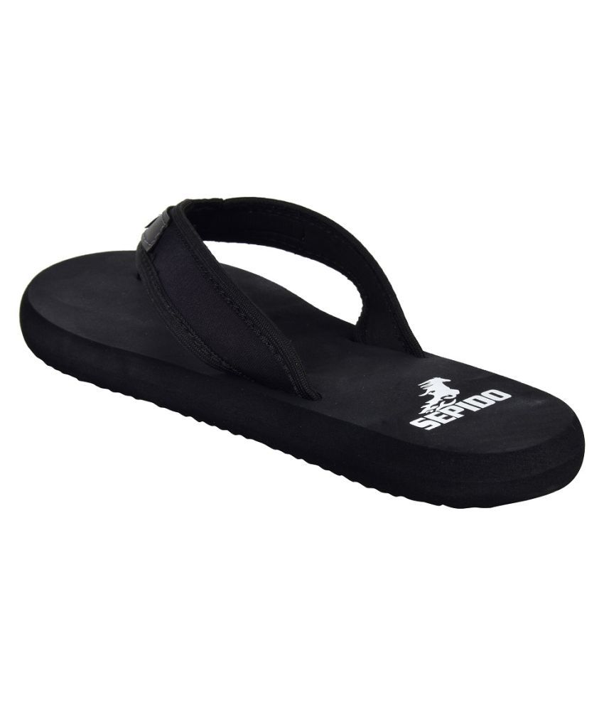 sepido Black Daily Slippers Price in India- Buy sepido Black Daily Slippers Online at Snapdeal