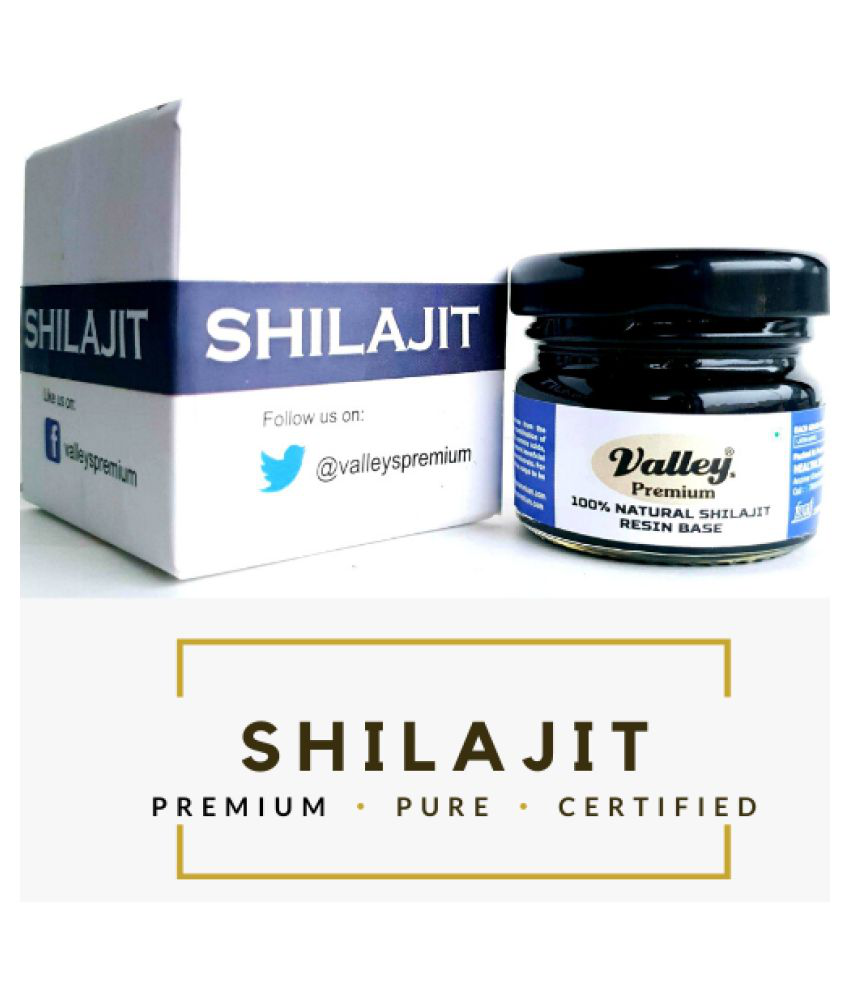     			Valleys Premium Himalayan Shilajit 50 gm Vitamins Softgel
