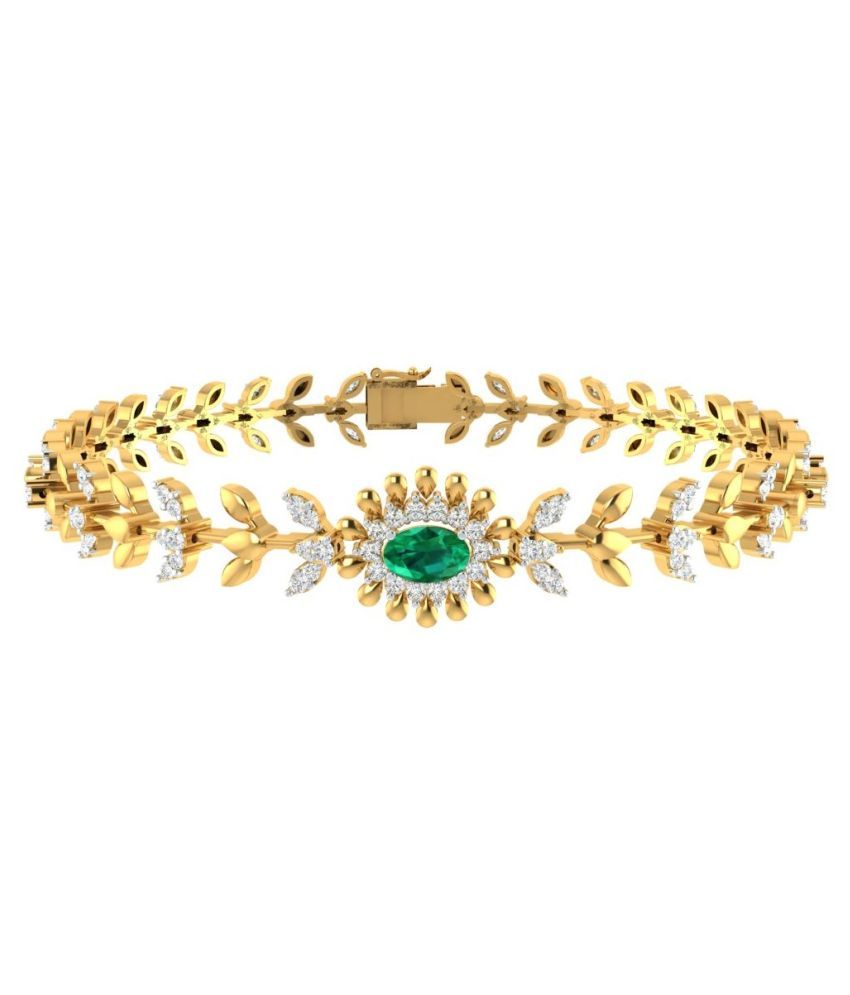 Aschhigo Creative New Designer Collection Loose Bracelet 18k Yellow
