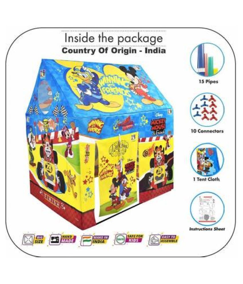 mickey mouse play tent