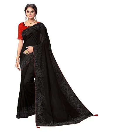 Sai Pallavi Black Silk Saree SDL651627402 1 b27cc