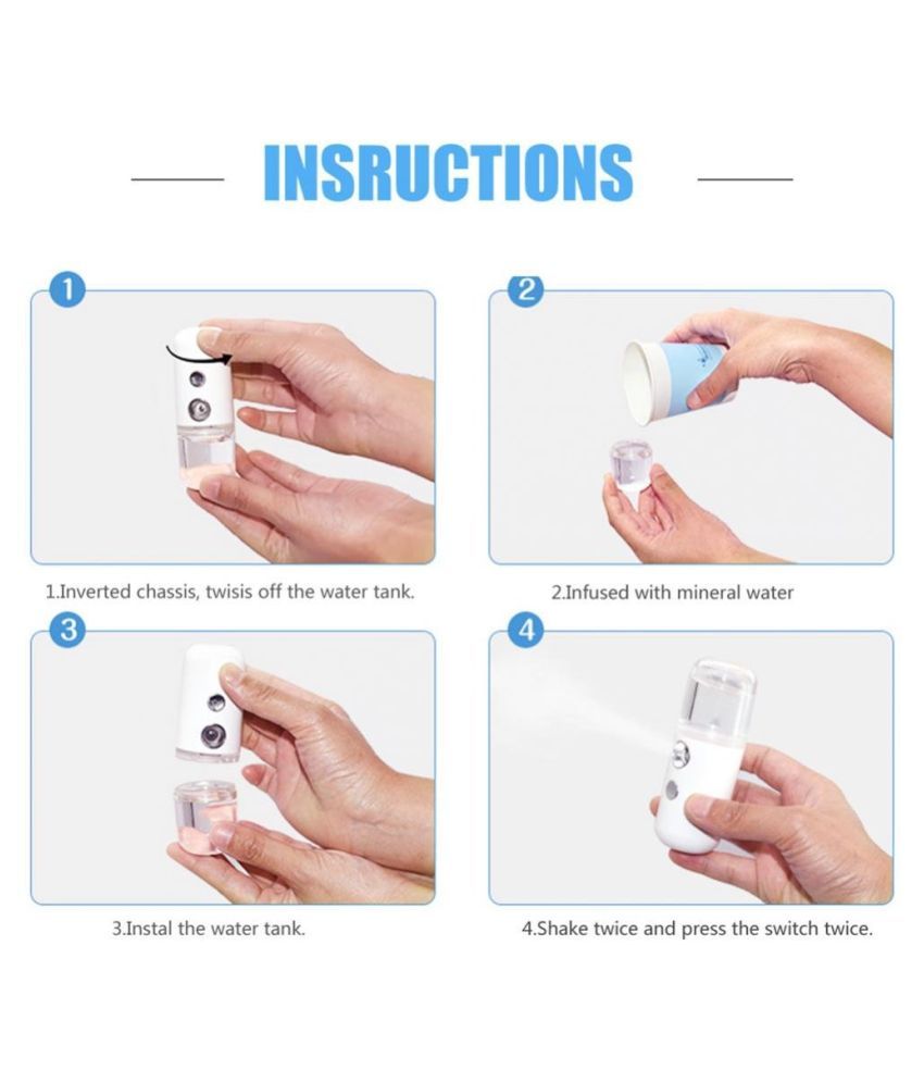 Buzz Nano Mist Spray Sanitizing Facial Steamers 30 g Buy Buzz Nano