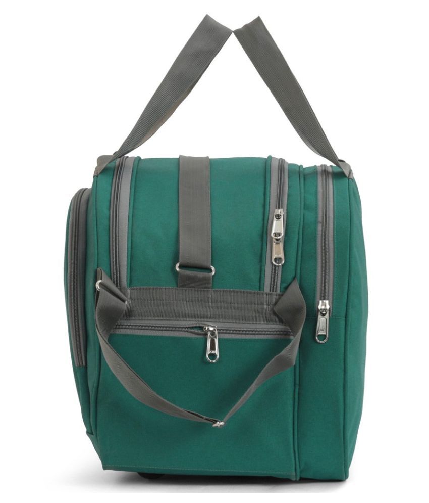 LeeRooy Green Solid M Duffle Bag Buy LeeRooy Green Solid M Duffle Bag