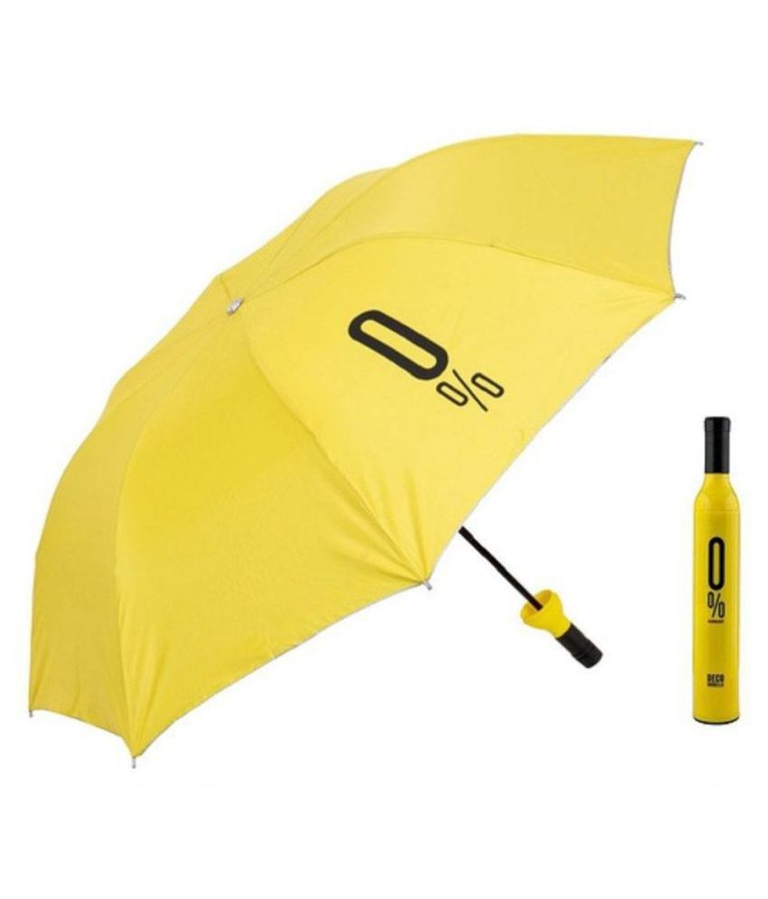 Wine Bottle Folding Umbrella With Bottle Cover Buy Online Rs. Snapdeal