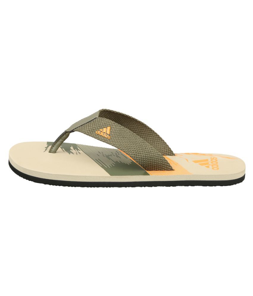 Adidas Beige Slide Flip flop Price in India- Buy Adidas Beige Slide Flip flop Online at Snapdeal