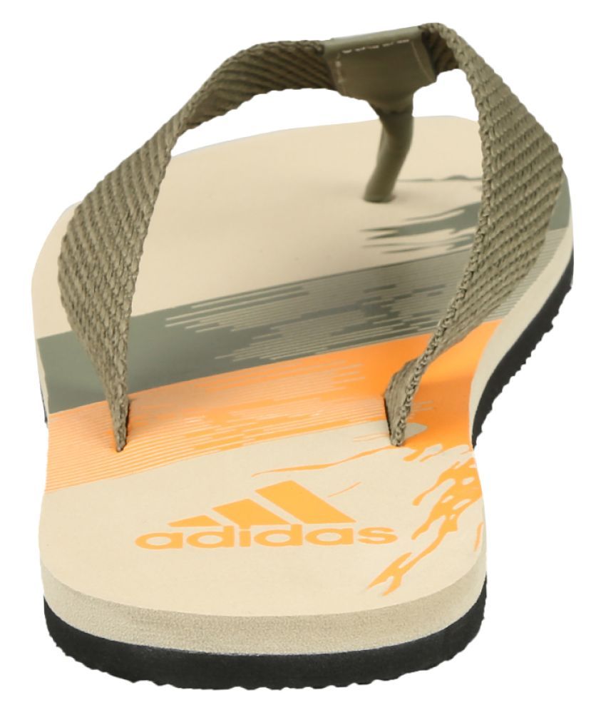 Adidas Beige Slide Flip flop Price in India- Buy Adidas Beige Slide Flip flop Online at Snapdeal