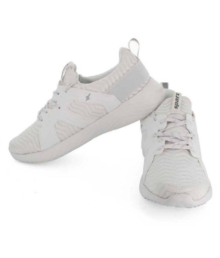 Sparx Men SM-485 White Running Shoes 