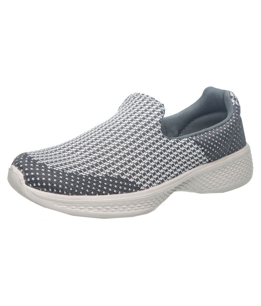 KHADIM Gray Running Shoes - Buy KHADIM Gray Running Shoes Online at ...