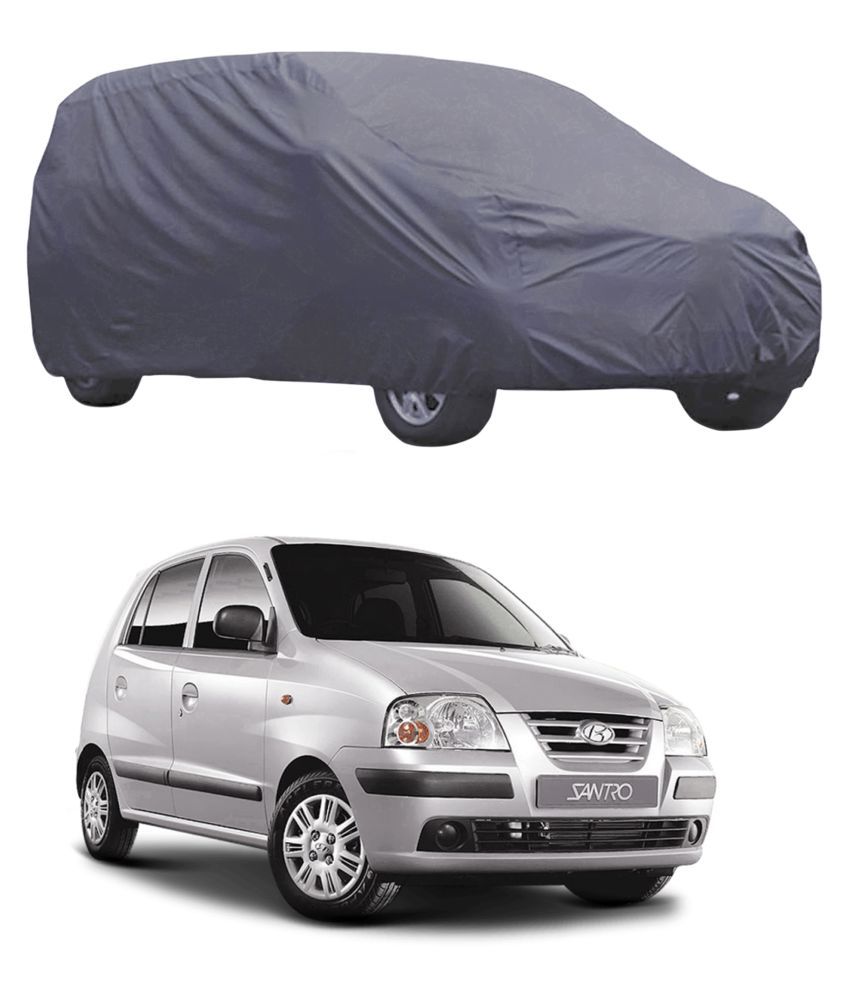 ABS AUTO TREND Grey Car Body Cover for Hyundai Santro Xing Buy ABS