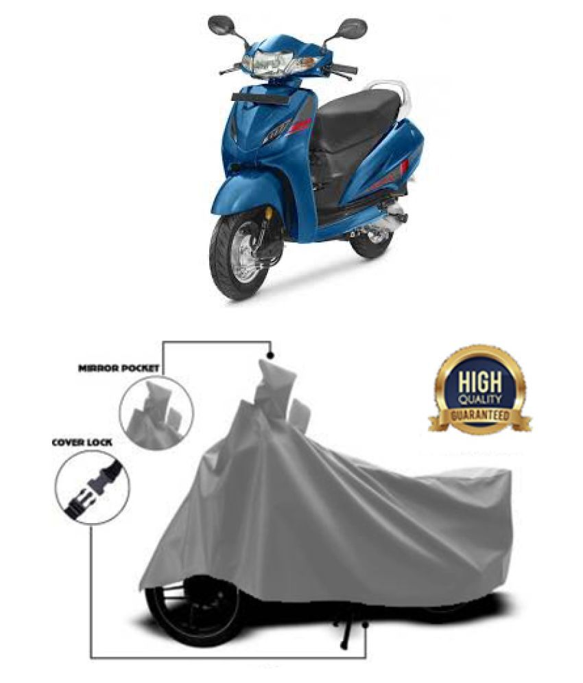 Motohunk two wheeler cover for Honda Activa Grey: Buy ...