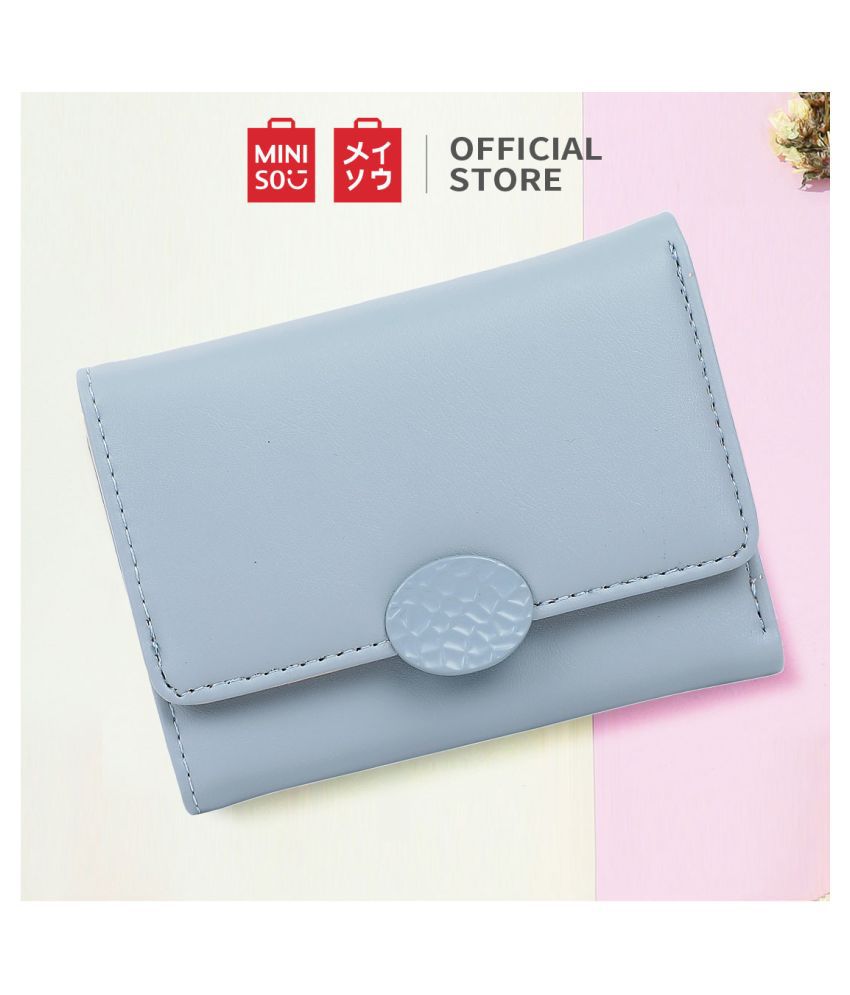 Buy Miniso  Blue Wallet  at Best Prices in India Snapdeal