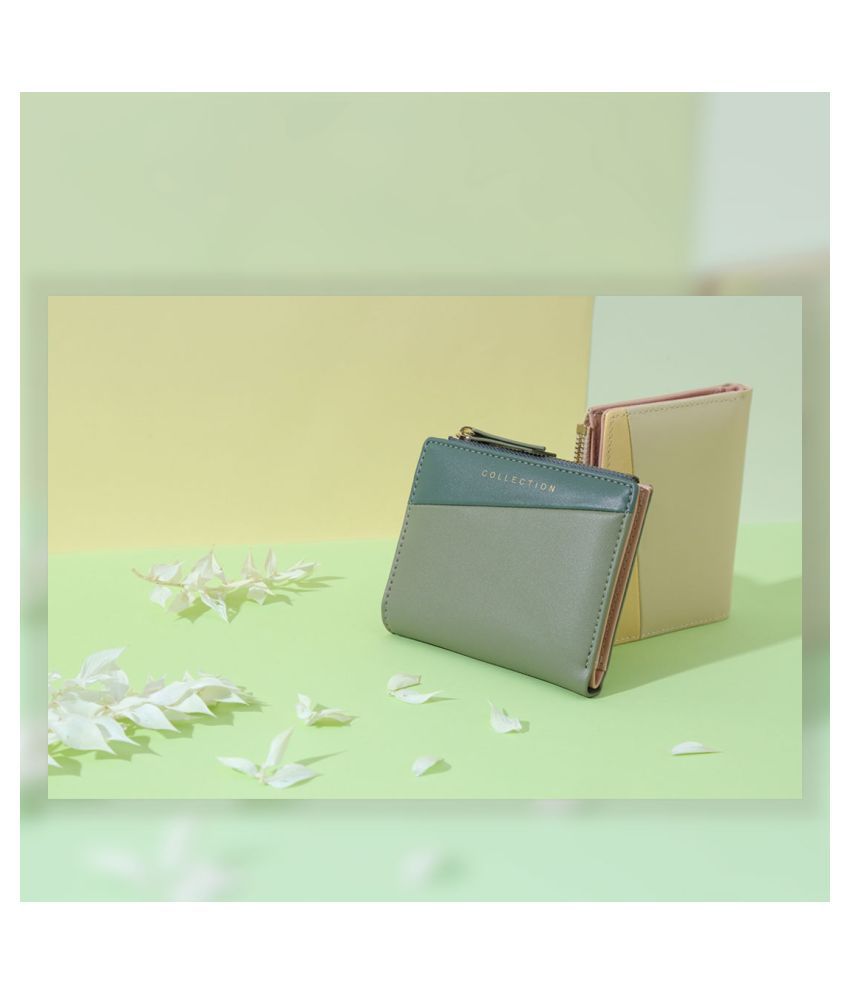 Buy Miniso  Green Wallet  at Best Prices in India Snapdeal