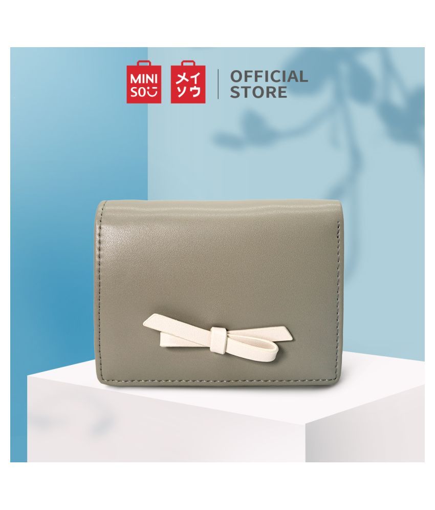 Buy Miniso  Green Wallet  at Best Prices in India Snapdeal