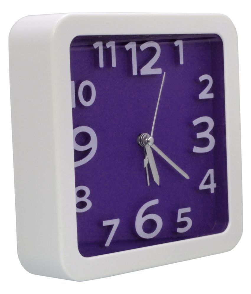 SJ Analog Table Desk Alarm Clock Pack of 1 Buy SJ Analog Table Desk
