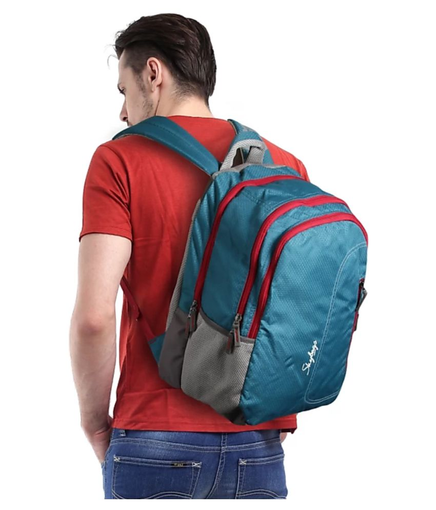 Skybags Neon 02 Blue Backpack - Buy 