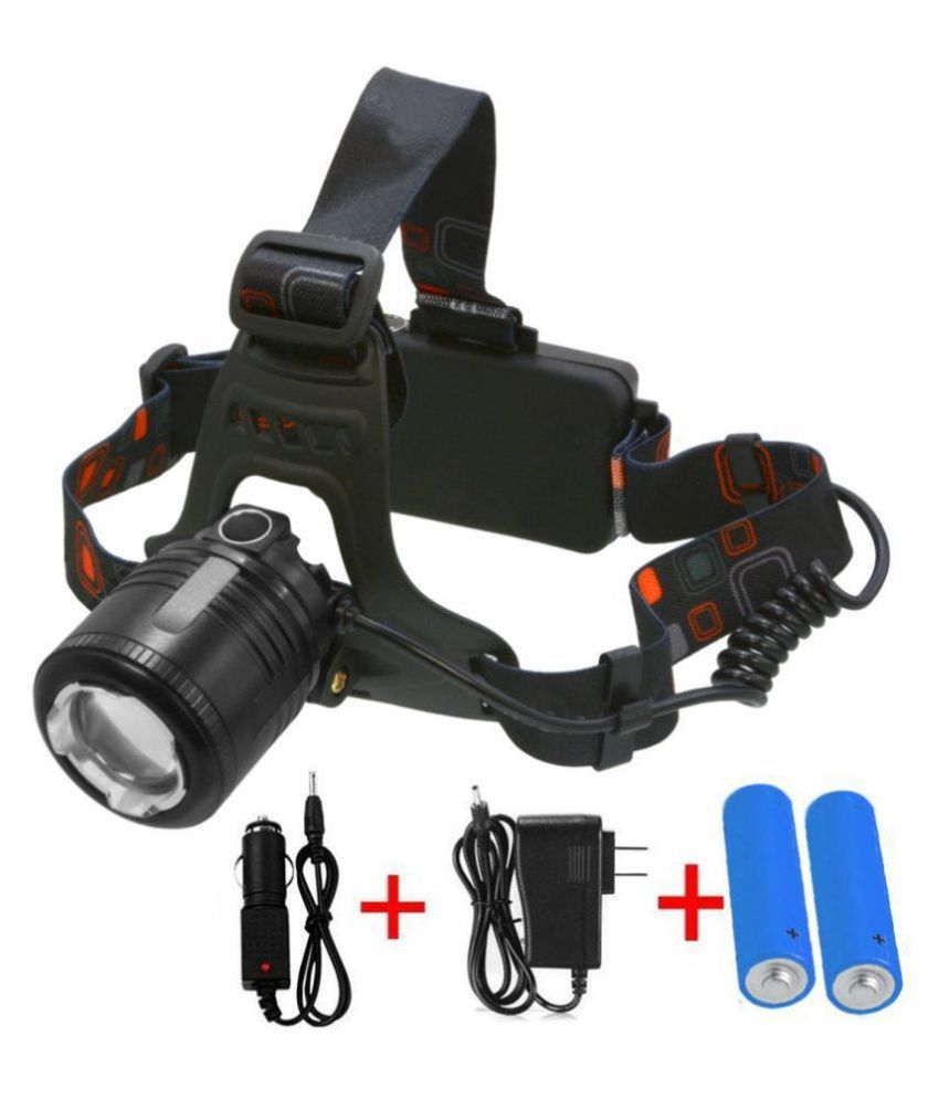 Rechargeable Zoomable Cree Led Headlamp Head Lamp Light Torch