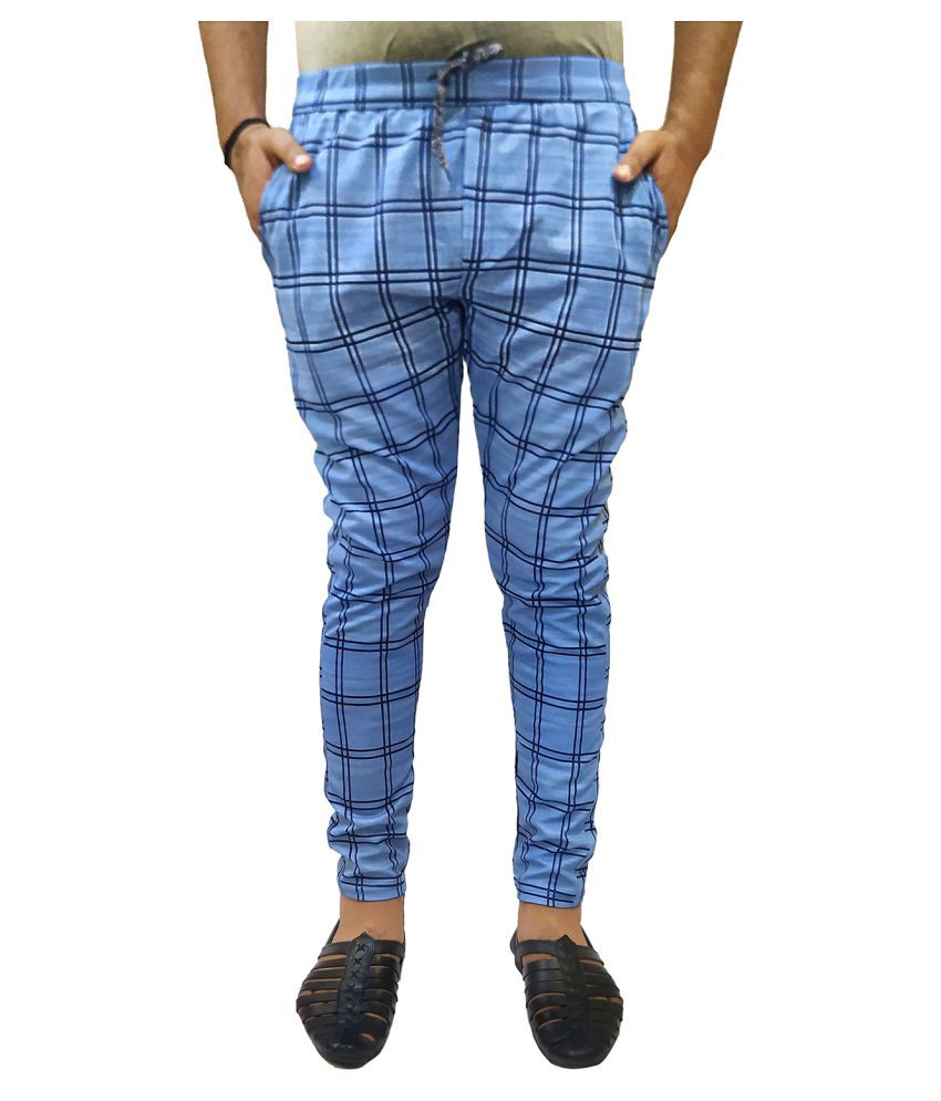 sky blue lycra pants