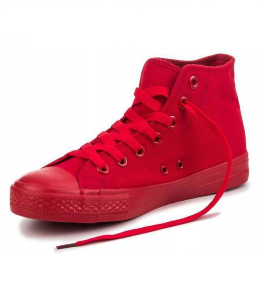 red cheap shoes with price